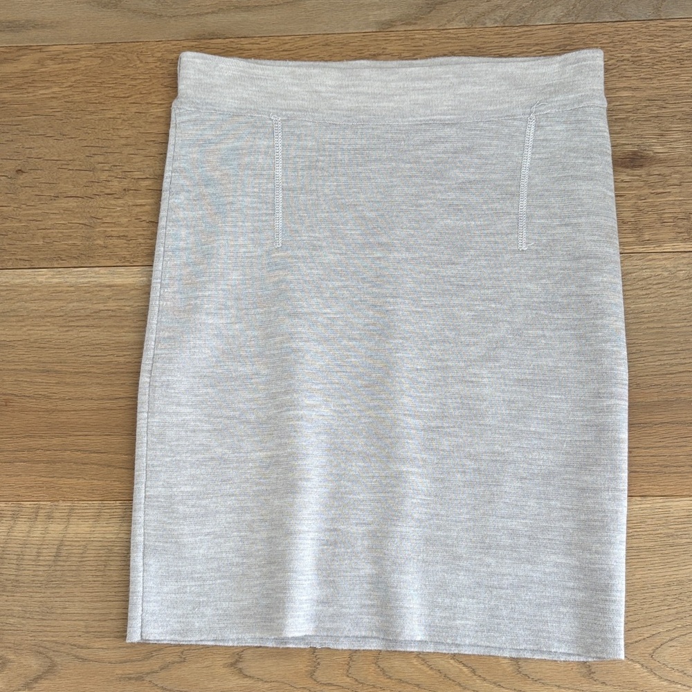 Ça vas de soi /Chic Light Gray Women's Pencil Skirt